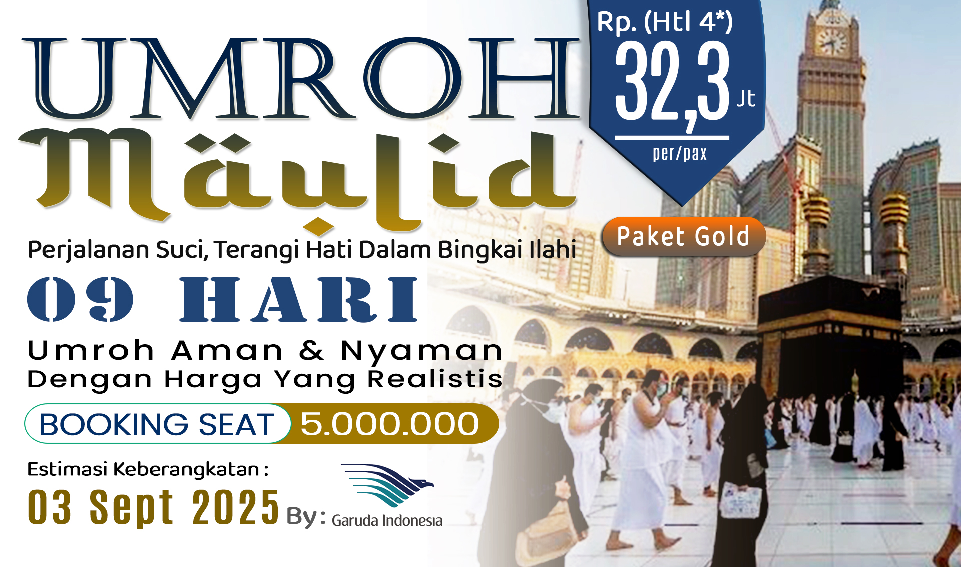 Paket Haji - 9 Hari